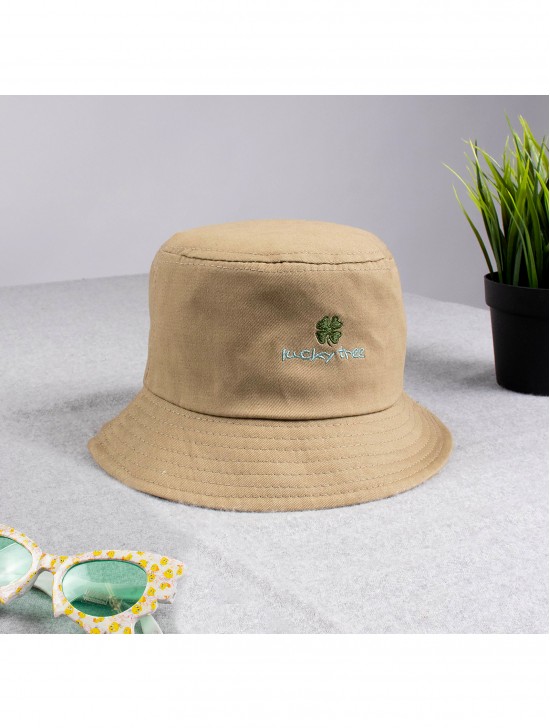 Toddler's Four-Leaf Clover Bucket Hat